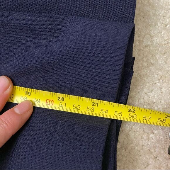 ena Lange Virgin Wool Blend Skirt Russian Night - Picture 5 of 5